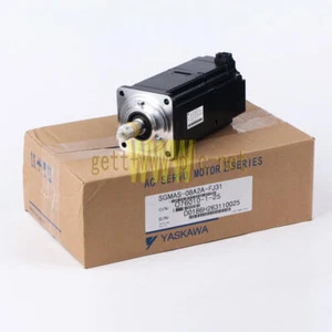 1 Stück NEU Yaskawa AC Servomotor SGMAS-08A2A-FJ31 - Bild 1 von 9