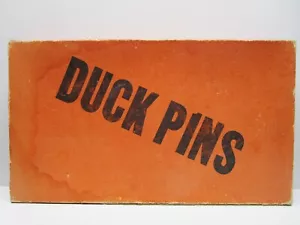 Vintage - sehr alte DUCK PINS Bowling Spiel - Junior League - Komplettsatz in Box - Bild 1 von 5