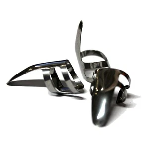 Alice AP3MS Metal Finger Picks 0.50mm - 3 Pack - Picture 1 of 1