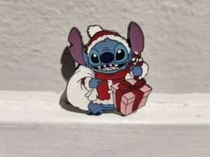 Loungefly Disney Lilo and Stitch Santa Stitch with Holiday Gifts Enamel Pin - Picture 1 of 2