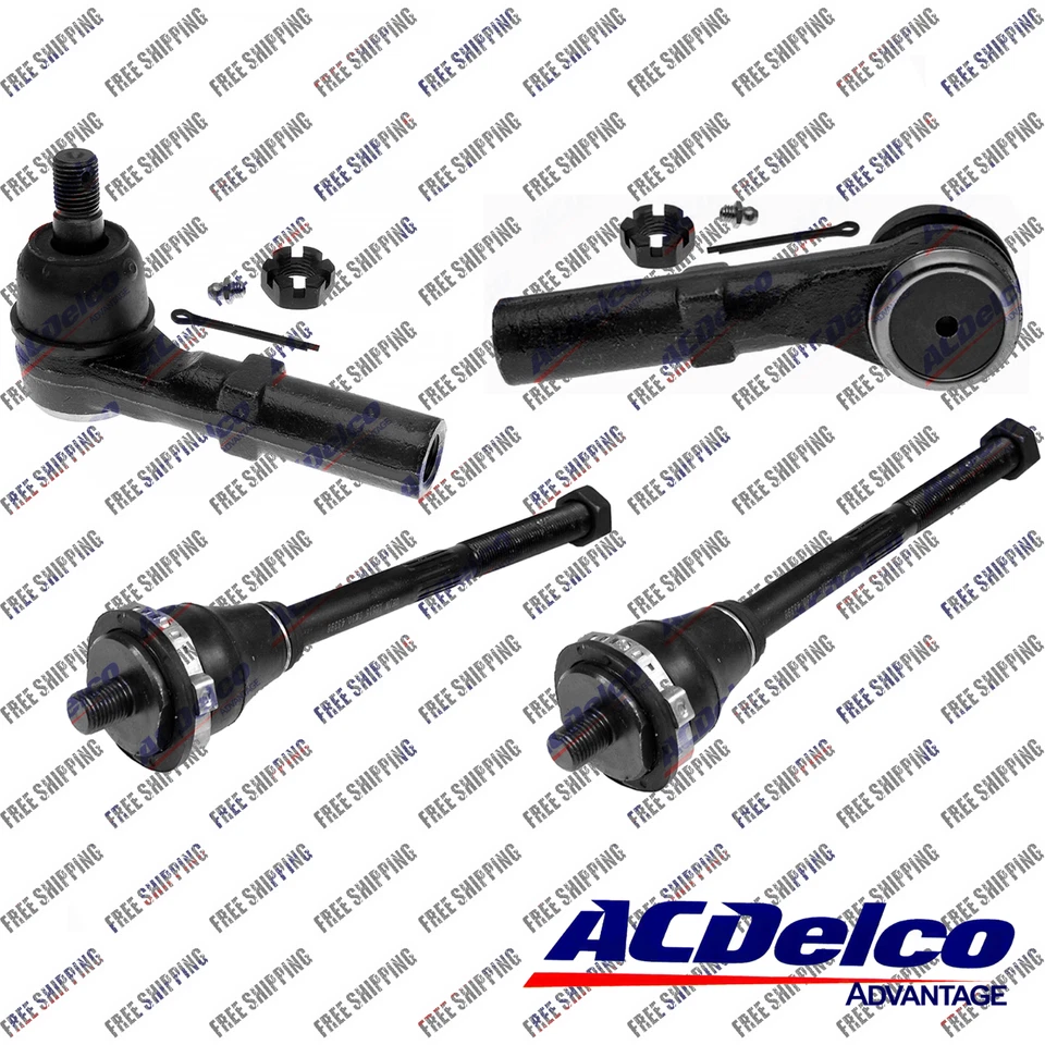 Tie Rod End Inner Outer For Dodge Durango 4WD 1998-1999 Steering Kit - Image 1 of 1