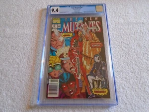 New Mutants #98 CGC 9.4 - Rare Mark Jewelers Insert - 1st Deadpool WHITE Q12 cm - Picture 1 of 4