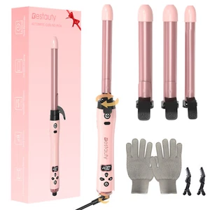Lockenstab Set 3+1 Curling Iron Multifunktions Austauschbare Keramikbeschichtet - Bild 1 von 12