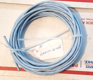 25 FEET 5M2619-16-4SJ 4 CONDUCTOR PTFE SILVER PLATED SHIELDED 16 GUAGE WIRE - Picture 1 of 5
