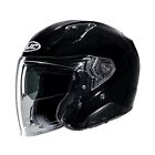 HJC RPHA 31 Open-Face Motorcycle Helmet Plain Gloss Black