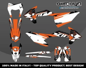 Pegatina decorativa gráfica DROP A para moto EXC 125 150 250 300 2017 2018 decoración - Imagen 1 de 1