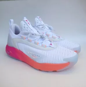 Under Armour Men's Project Rock 7 Pink Magneto Shoes White Training - 11 - Picture 1 of 15