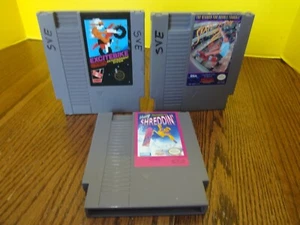 NES EXCITEBIKE, SHREDDIN', & SKATE OR DIE 2 Lot Pins Polished Working ~FAST S/H~ - Picture 1 of 10