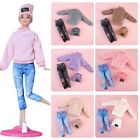Gift Toy DIY Girl Clothes Dolls Pants Winter Wear Sweaters Casual Wear Hats