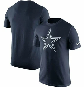 Camisa básica con logotipo de estrella Nike Dallas Cowboys para hombre - azul marino - Imagen 1 de 1