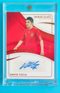 2024-25 Immaculate Spain David Villa IMM Auto 39/49 - Picture 1 of 2