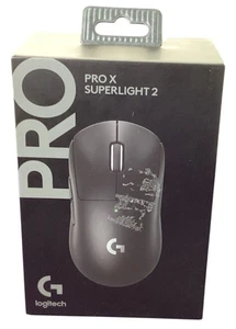Logitech PRO X Superlight 2 910-006628 Black Gaming Mouse NEW - Photo 1/3