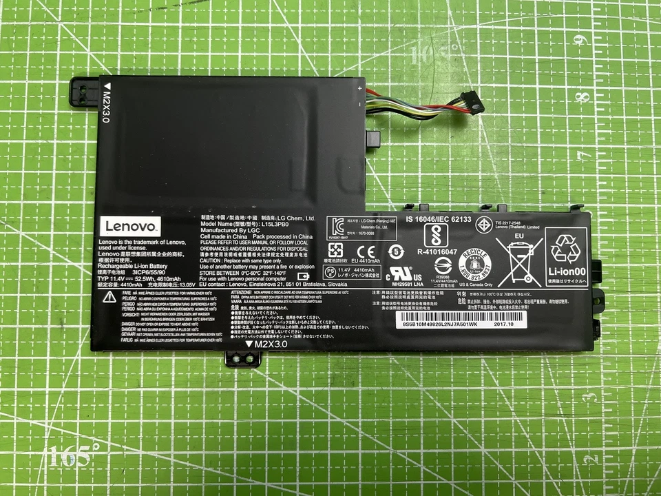 Batería Lenovo IdeaPad Flex 5-1570 11.4V 52.5Wh 4610mAh L15L3PB0 67.5% Foto 1 de 1