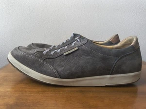 Mephisto Sneakers Men 11 Ludo Shoes Gray Nubuck Air Relax Comfort Walk - Picture 1 of 6
