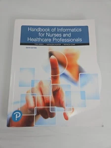 Handbook of Informatics for Nurses and Healthcare Professionals 6th Ed by Hebda - Picture 1 of 8