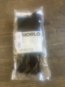 THORLO Calze Crew da Passeggio Imbottitura Moderata Colore Nero Taglia Large Nuove! - Foto 1 di 9
