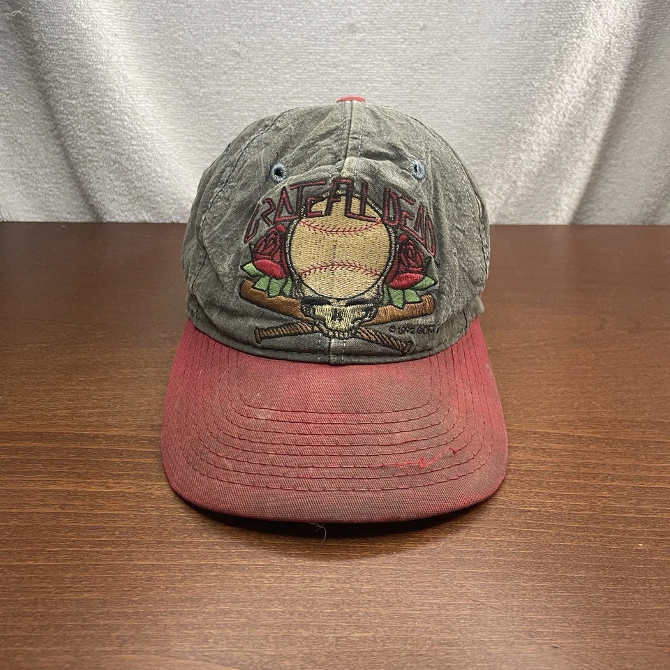 De colección 1992 The Grateful Dead BALZOUT BÉISBOL SNAPBACK GORRA DE BOLA HECHA EN EE. UU. Foto 1 de 4