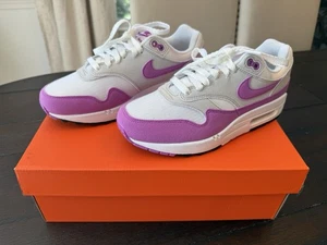 NEU Nike Damen Air Max 1 "Fuchsia Grau" Größe 8 DZ2628-001 Mode - Bild 1 von 16