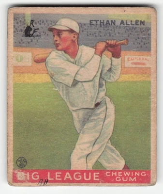 Ethan Allen 1933 Goudey (R319) #46 St. Louis Cardinals Pr-Gd - Image 1 of 2