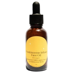 Frankincense Resin Infused Organic Castor Oils For Face Natural Advanced - Picture 1 of 10