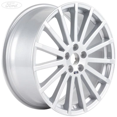 Genuine Ford Focus Mk2 RS 19" Performance Alloy Wheel 8.5J Silver RS500 1692722 - Image 1 of 4