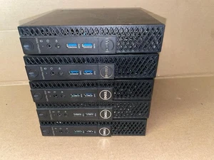 LOT 5x Dell OptiPlex 3050 Micro. Core i5 7500T @ 2.70GHz. 8GB. NO HDD. NO AC. - Picture 1 of 14