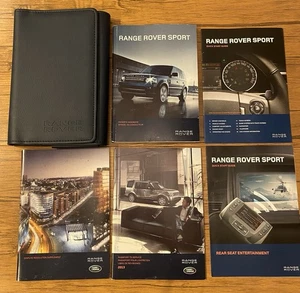2013 Land Rover Range Rover Sport Owners Manual Set With Case - Bild 1 von 1