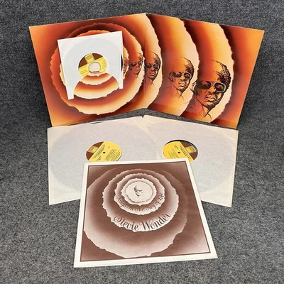 STEVIE WONDER 2LP+EP SONGS IN THE KEY OF LIFE Near Mint 1976 TAMLA T13-340C2 - Image 1 of 4