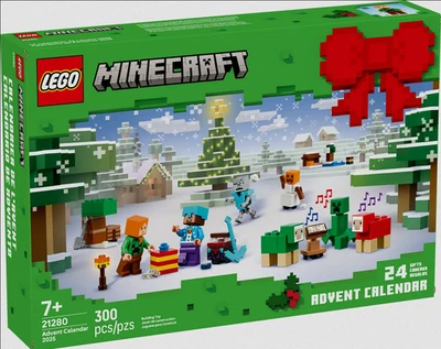 LEGO Set 21280  - 2025 Advent Calendar - MINECRAFT - Image 1 of 4