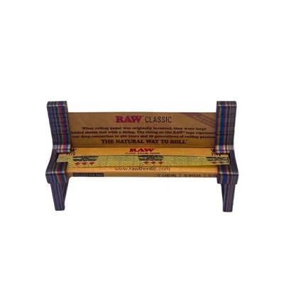 🪑 Paper Bench | Miniature Display Stand for Rolling Papers | With free papers - Image 1 of 3
