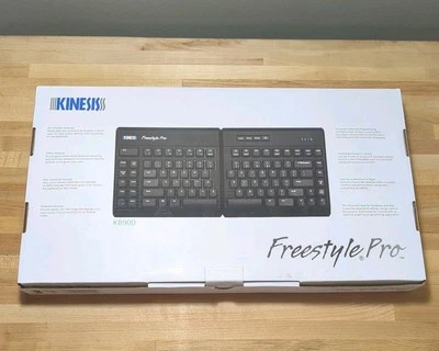 Kinesis Freestyle Pro Mechanical Keyboard Program Adjustable Kb900-rdq RED QUIET - Image 1 of 4