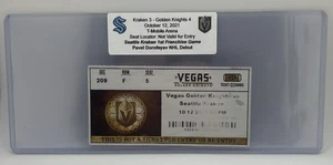 SEA Kraken 1st Franchise Game & Pavel Dorofeyev NHL Debut, 10/12/21 Seat Locator - Picture 1 of 3