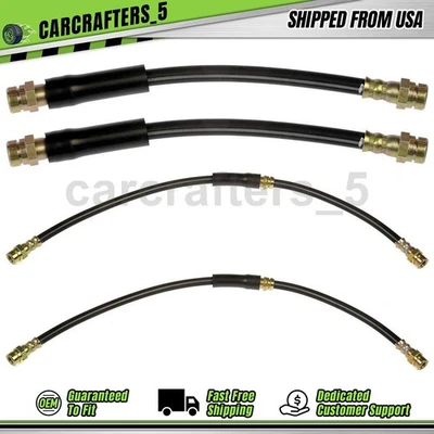 4 mangueras hidráulicas de freno delantero trasero para Volkswagen Passat 2006-2010 3,6 L Foto 1 de 4