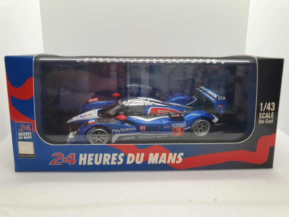 Modelos IXO LMM189 Peugeot 908 HDI #3 LMP1 Le Mans 2010 Bourdais/Lamy/Pegenaud Foto 1 de 4