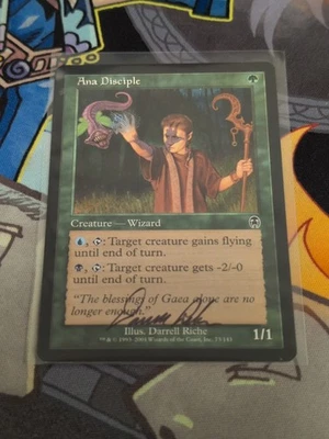 1x Signed Ana Disciple Magic The Gathering Common - Image 1 of 2
