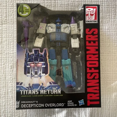 Figura Transformers Titans Return Dreadnaut y Overlord nueva 2016 Foto 1 de 4