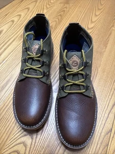 Clarks Eastford Mid Chukka Boot Men, Size 9M, Olive - Picture 1 of 4