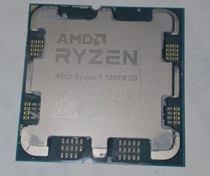 FAULTY AMD Ryzen 7 7800X3D 4.2GHz 8 Core AM5 Processor FAULTY - Zdjęcie 1 z 4