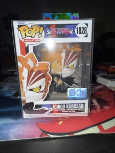 Funko Pop Ichigo Kurosaki Half Mask Game Stop Exclusive W/Protector 1828 Bleach - Bild 1 von 6