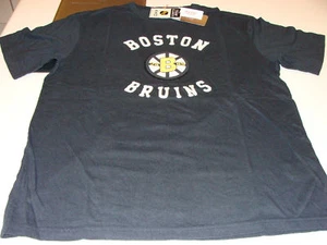 Boston Bruins SS Applique CCM Reebok T Shirt NHL M - Picture 1 of 2