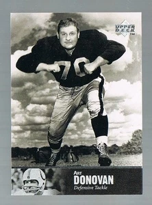 ART DONOVAN #30 COLTS HOF Legend !! 1997 Upper Deck UD NFL Legends - Picture 1 of 1