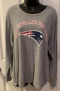 New England patriots long sleeve thermal top shirt women’s XXL - Picture 1 of 4