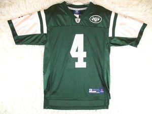 Brett Favre Jersey New York Jets Reebok Boys Size L Large Youth Home Jersey #4 - Picture 1 of 11