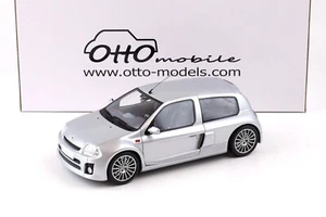 RENAULT CLIO V6 FASE 1 PLATA 2001 OTTOMOBILE OT1034 1:18 200 PCS RESINA - Imagen 1 de 8