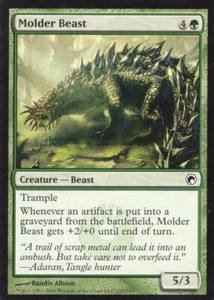 3X MOLDER BEAST 125/249 CICATRICI DI MIRRODIN MTG MAGIC LP X3 (il tuo costruttore di mazzi) - Foto 1 di 1