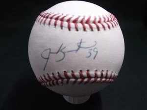 Jarrod Saltalamacchia Signed Rob Manfred ROMLB Baseball COA - Picture 1 of 2