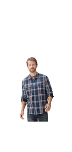 Humboldt Workwear Lucky Brand Button Front Shirt Size XL. - Picture 1 of 9