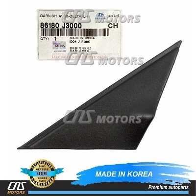 ✅GENUINE✅ Front Fender Pillar Trim Molding LEFT for 2019-22 Veloster 86180J3000 Foto 1 de 4