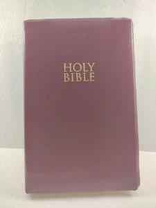 NIV Gift and Award Bible Leather Like Burgundy New Testament - Imagen 1 de 12