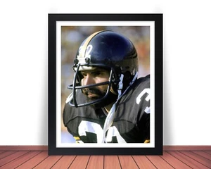 Framed FRANCO HARRIS Photo Picture PITTSBURGH STEELERS Football 8x10 11x14 (W1) - Picture 1 of 10